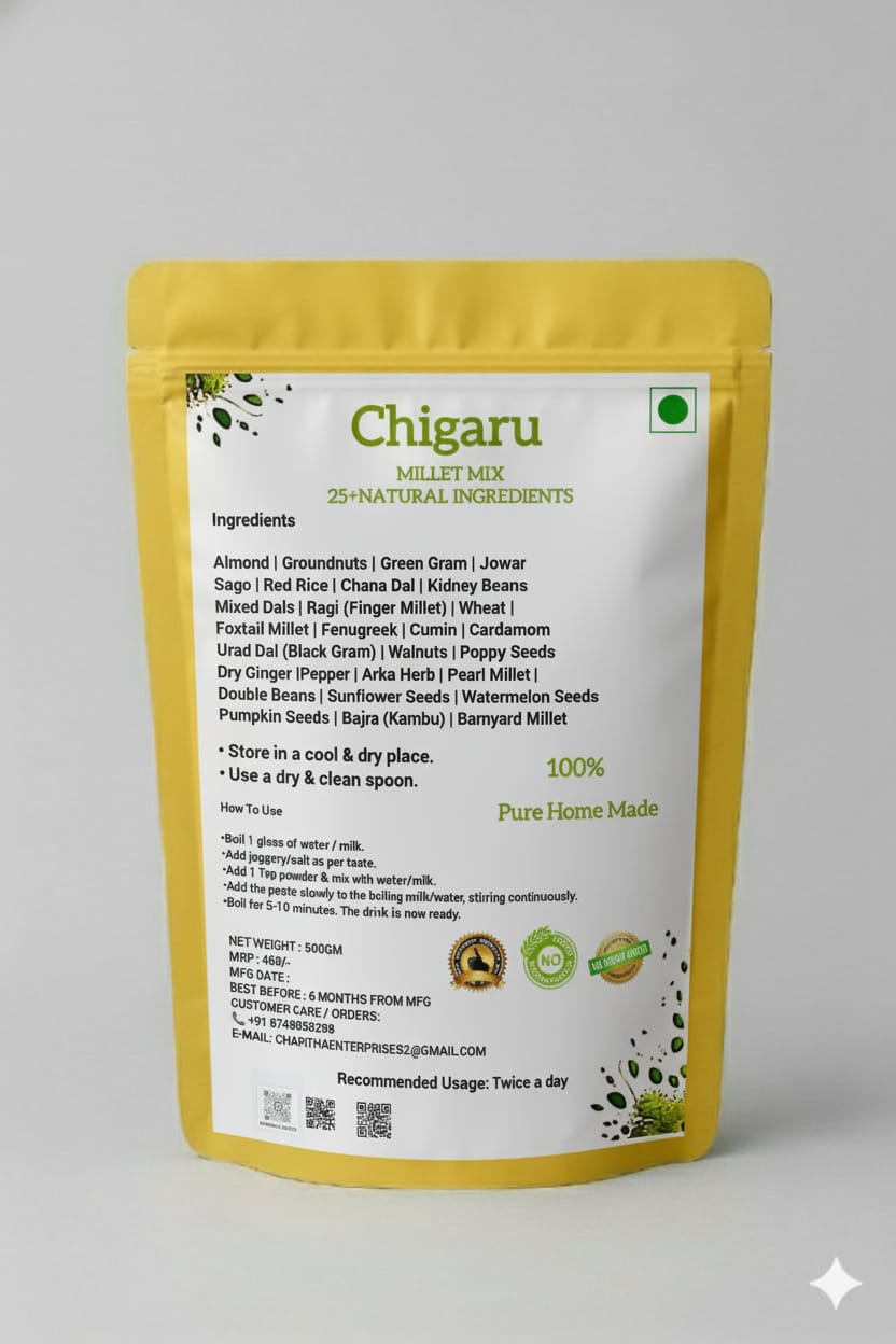 Millet Mix Powder (500Gm)